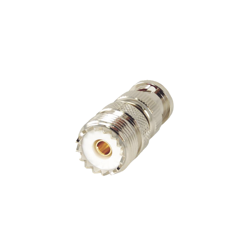 Adaptador BNC Macho a UHF Hembra RF Industries RFB-1136 | Precio México - Envío Inmediato | LM Soluciones