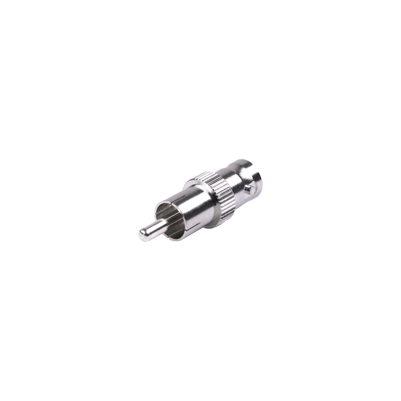 Adaptador BNC Hembra a RCA Macho 50 Ohm | RF Industries | Precio México - Envío Inmediato | LM Soluciones