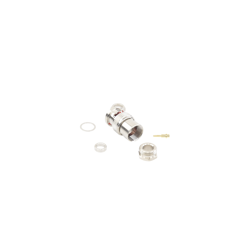 Conector BNC Macho para RG-59/U RF Industries | Precio México - Envío Inmediato | LM Soluciones