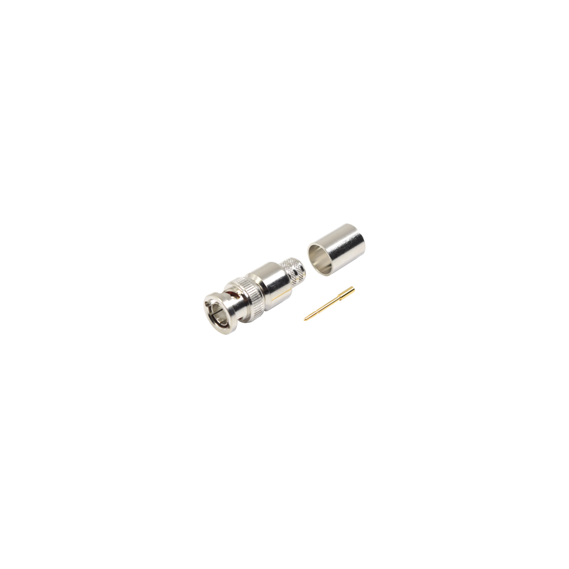 Conector BNC Macho 75 Ohm RG-11/U RF Industries | Precio México - Envío Inmediato | LM Soluciones