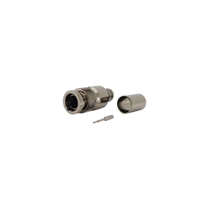 Conector BNC Macho 75 Ohm RG-11/U RF Industries