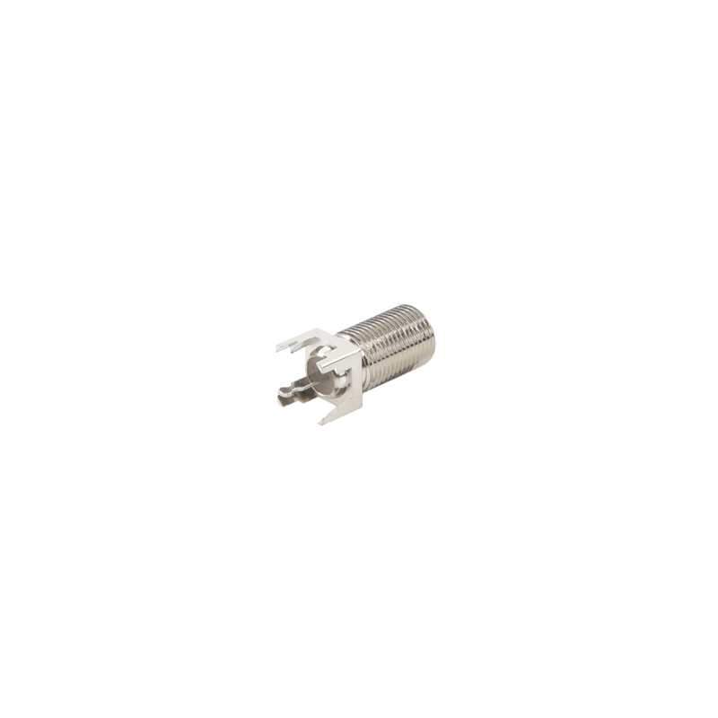 Conector F Hembra PCB Montaje Vertical, RF Industries | Precio México - Envío Inmediato | LM Soluciones