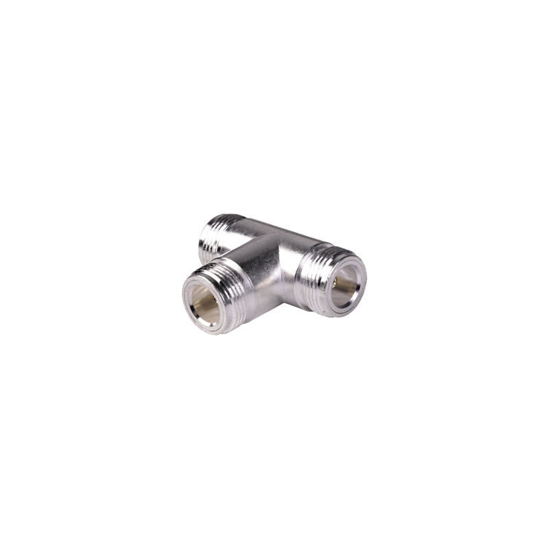 Adaptador en T Triple Conectores N Hembra - RF Industries | Precio México - Envío Inmediato | LM Soluciones