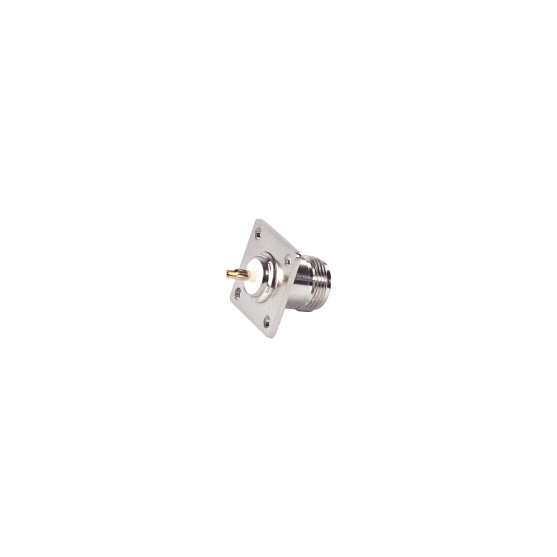 Conector N Hembra Montaje Panel RF INDUSTRIES 4 Perforacione
