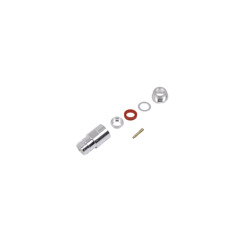 Conector N Hembra para LMR-400 RF Industries | Precio México - Envío Inmediato | LM Soluciones