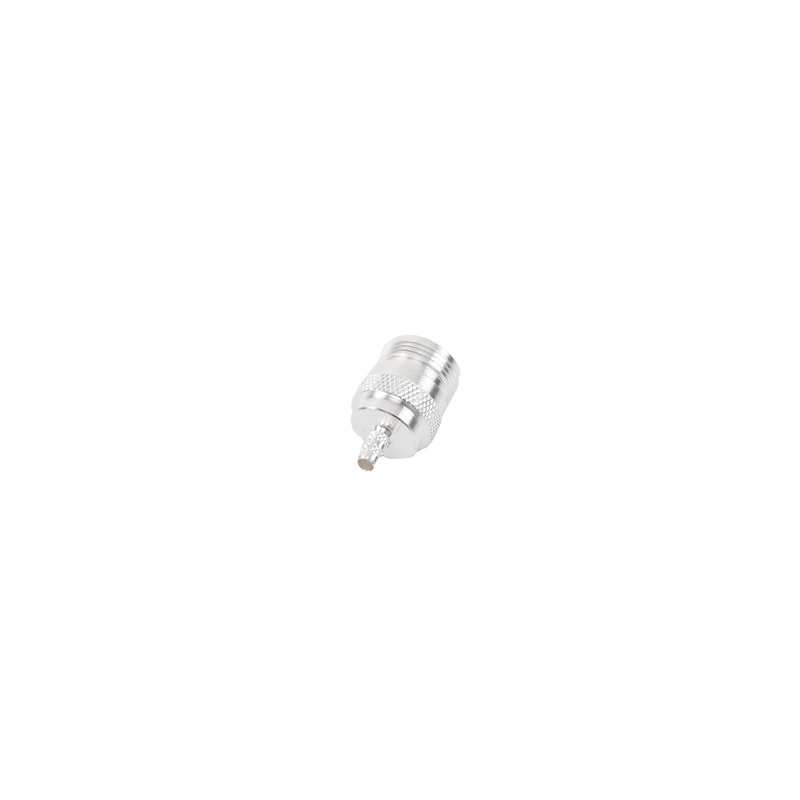 Conector N Hembra de anillo plegable para cables LP-195, LP-142, RG-142/U, LMR-195.