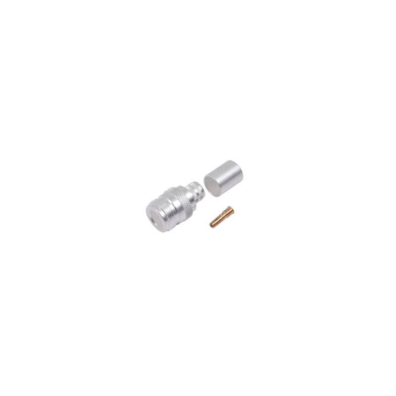 Conector N Hembra Anillo Plegable para LMR-400, RG8/U, 9913  | Precio México - Envío Inmediato | LM Soluciones