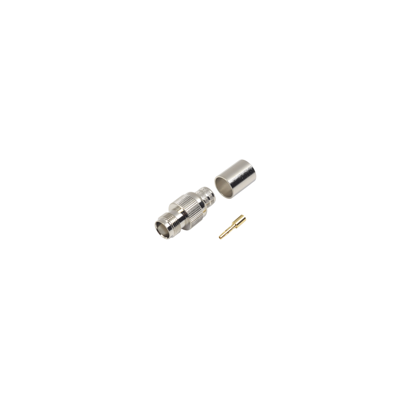 Conector TNC Hembra para Cable Coaxial 400 | RF Industries | Precio México - Envío Inmediato | LM Soluciones