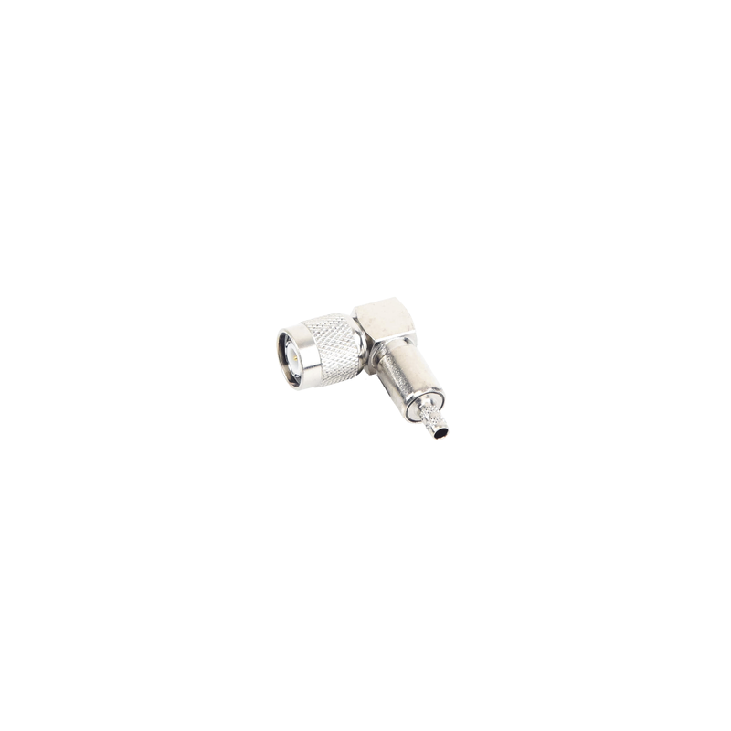 Conector TNC Macho Ángulo Recto RG-58/U LMR-195 RF INDUSTRIE