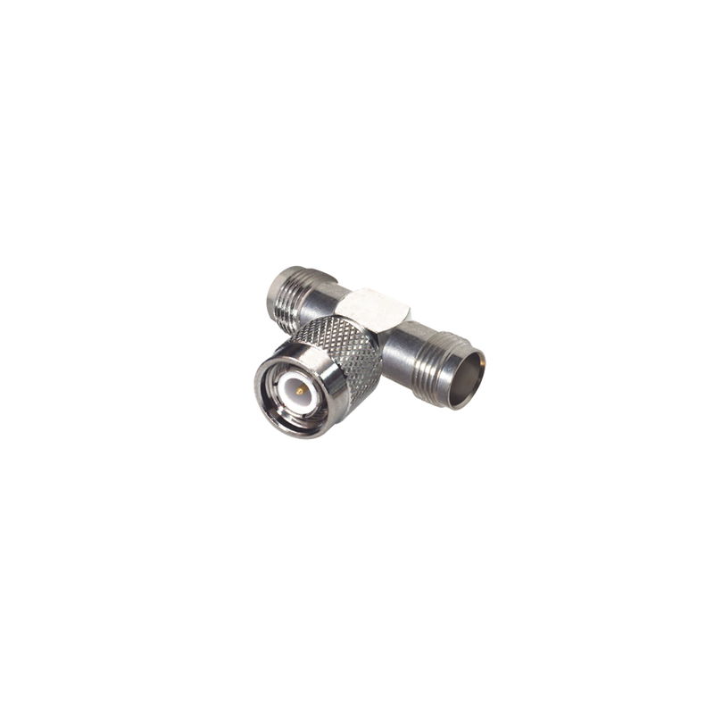 Adaptador T TNC Macho a Doble TNC Hembra, RF INDUSTRIES | Precio México - Envío Inmediato | LM Soluciones