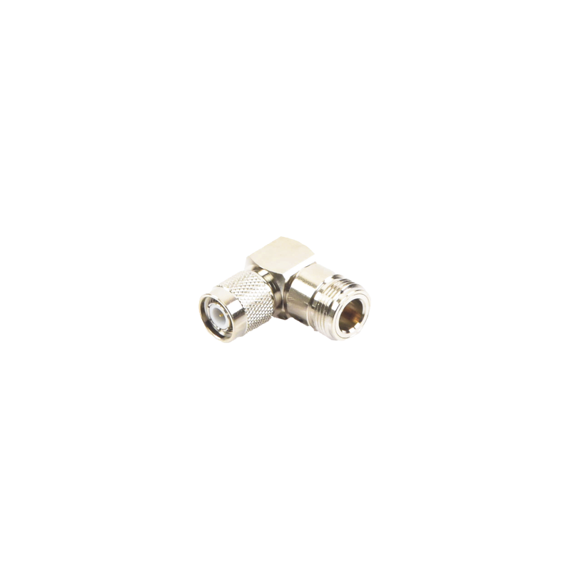 Adaptador TNC Macho a N Hembra 90° RF INDUSTRIES | Precio México - Envío Inmediato | LM Soluciones