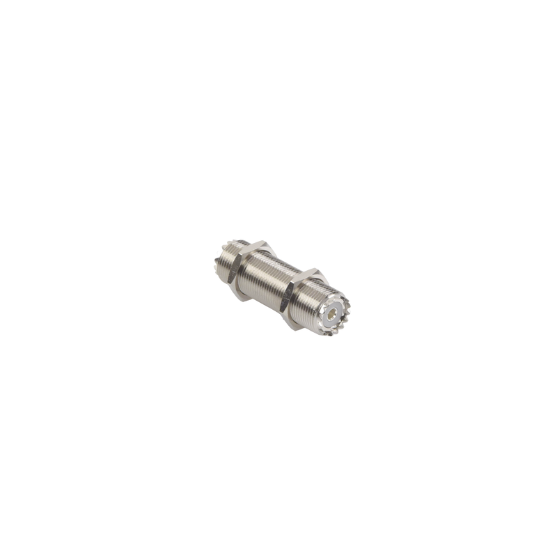 Adaptador Pasamuros Doble UHF Hembra SO-239 | Precio México - Envío Inmediato | LM Soluciones