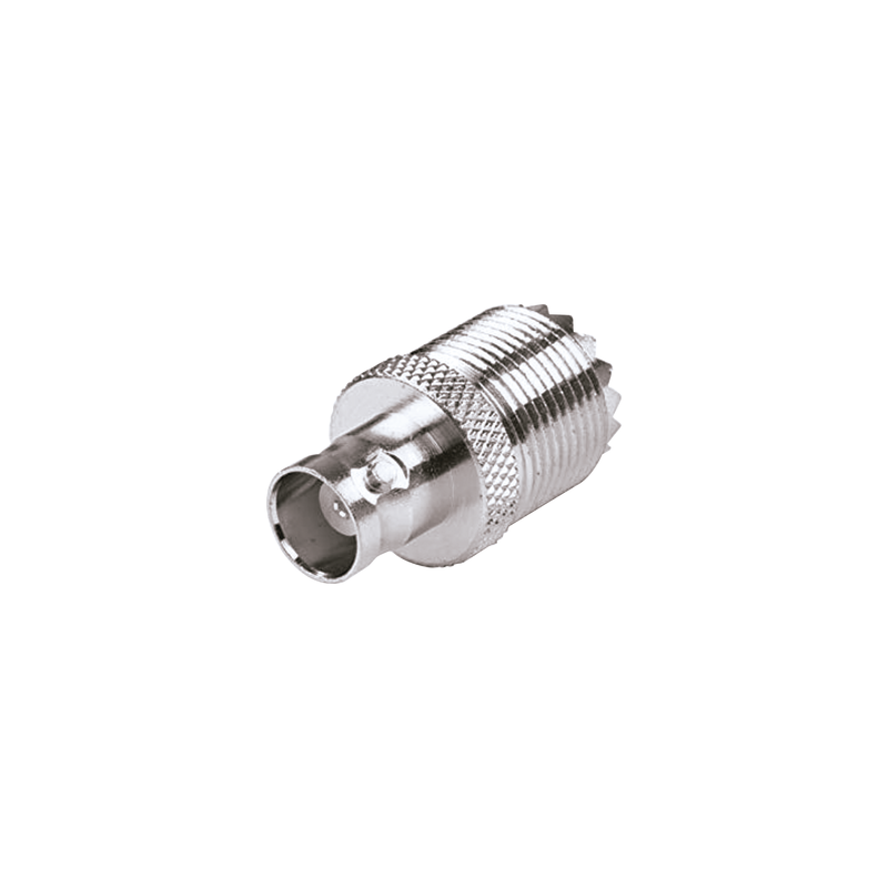Adaptador UHF Hembra a BNC Hembra 50 Ohm RF Industries