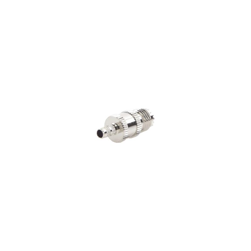Conector Mini UHF Hembra Anillo Plegable RG-58/U - RF INDUST | Precio México - Envío Inmediato | LM Soluciones