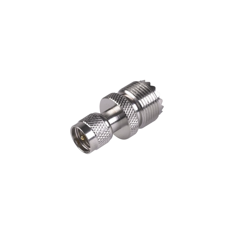 Adaptador Mini UHF Macho a UHF Hembra | LM Soluciones