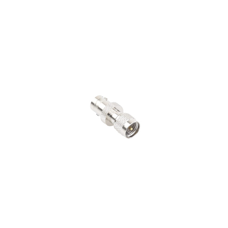 Adaptador Mini UHF Macho a BNC Hembra | RF Industries | Precio México - Envío Inmediato | LM Soluciones