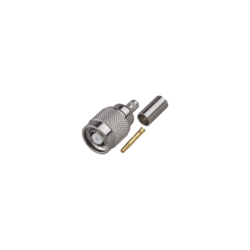 Conector TNC Macho Inverso Anillo Plegable RG-58/U RF Indust