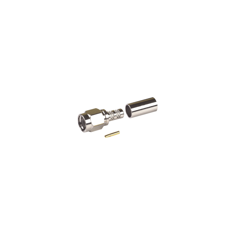 Conector SMA Macho Inverso RF Industries para RG-58/U
