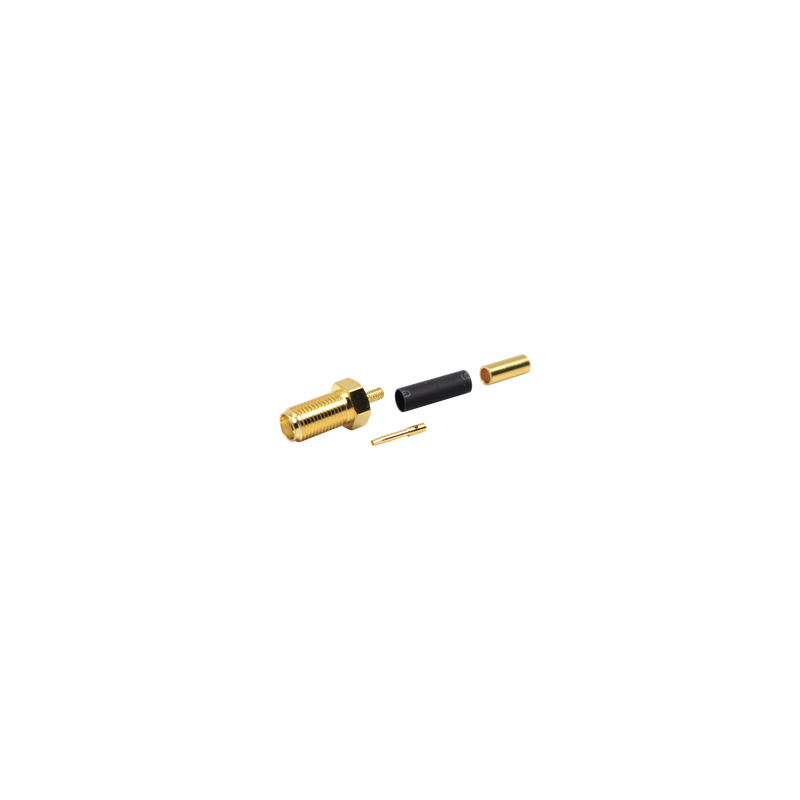 Conector SMA Hembra para RG-174/U - RF Industries | Precio México - Envío Inmediato | LM Soluciones