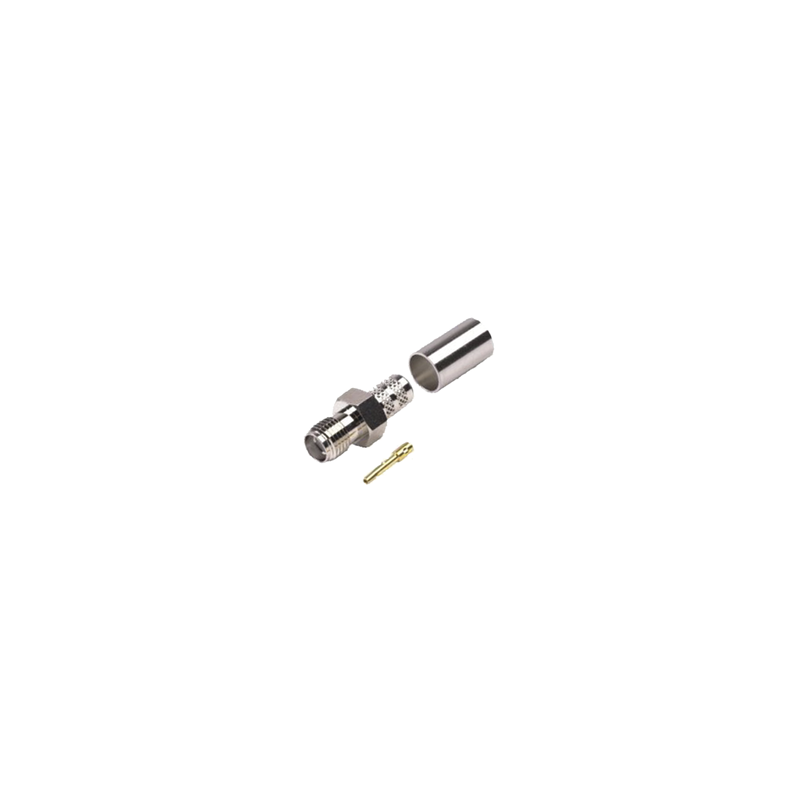 Conector SMA Hembra para LMR-240 RF Industries | LM Solucion | Precio México - Envío Inmediato | LM Soluciones