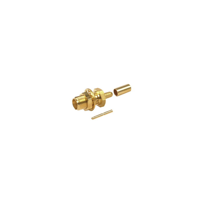Conector SMA Hembra Chasis D RF Industries | Precio México - Envío Inmediato | LM Soluciones