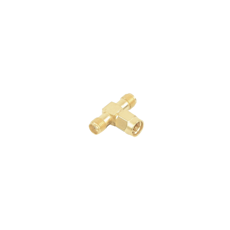 Adaptador T SMA Macho a Doble SMA Hembra RF Industries | Precio México - Envío Inmediato | LM Soluciones