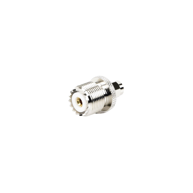 Adaptador SMA Macho a UHF Hembra SO-239 RF Industries | Precio México - Envío Inmediato | LM Soluciones