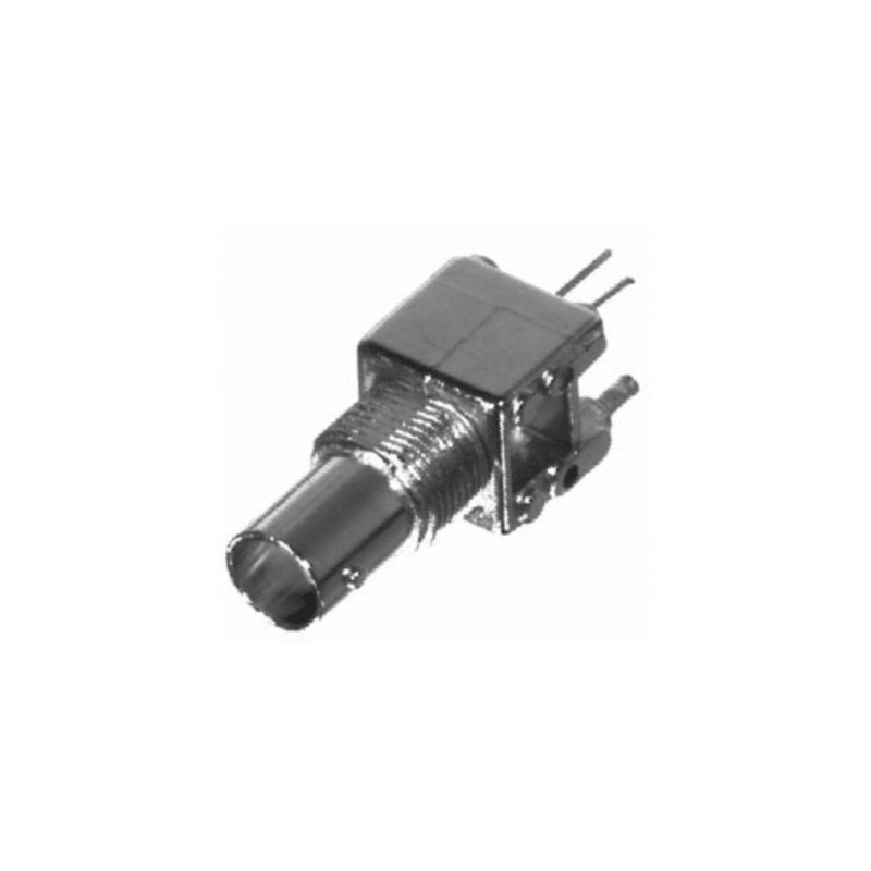 Conector BNC Hembra 75 Ohm, Montaje Vertical PCB | Precio México - Envío Inmediato | LM Soluciones