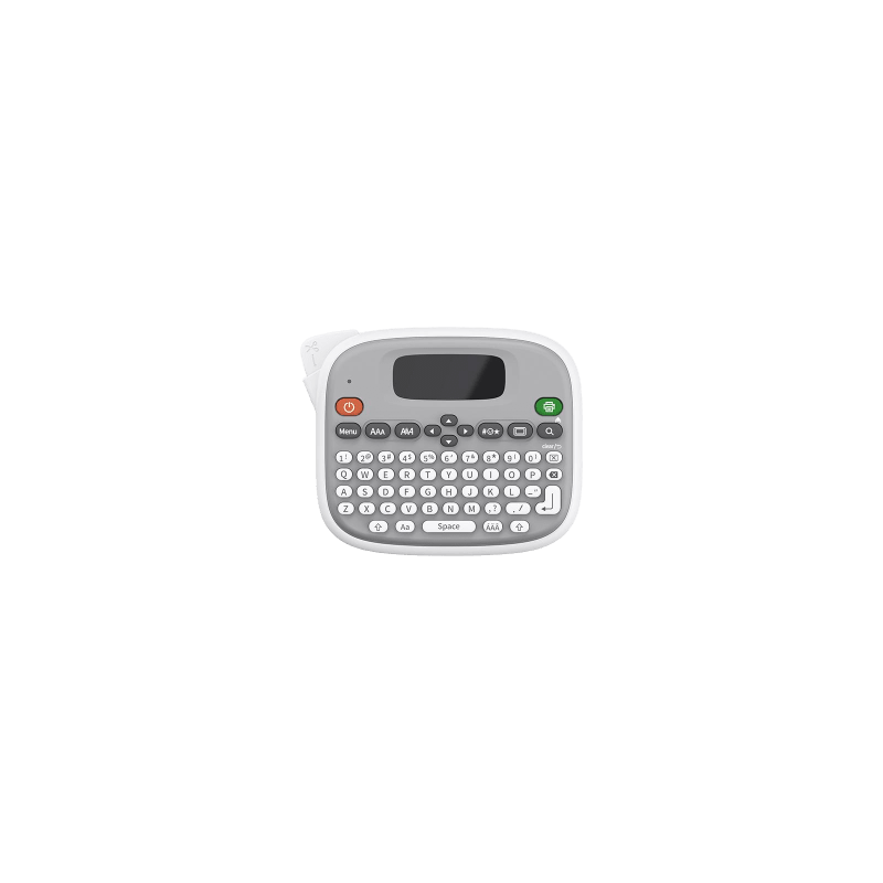 Impresora de Etiquetas Portátil / Térmica 203 ppp / Bluetooth / Pantalla LCD / QWERTY + App / 10 mm Ancho / USB-C / Batería AAA