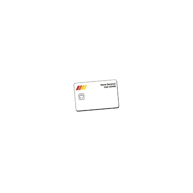 Tarjeta PVC Mifare / Frecuencia 13.56 Mhz / Tipo ISO Prox / Imprimible