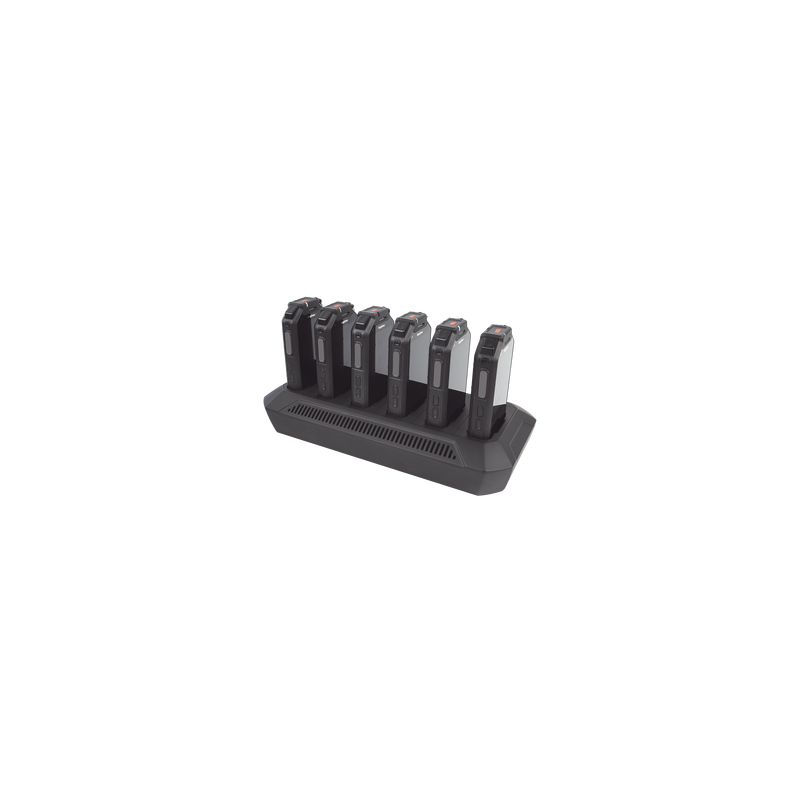 Multi-Cargador 6 Unidades para Radio RugGear RG750 | Precio México - Envío Inmediato | LM Soluciones