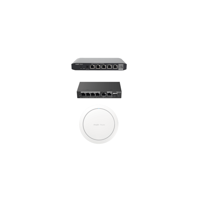 Equipos Ruijie DEMO Ideal para Probar Integraciones de Redes y WiFi 6 con CCTV