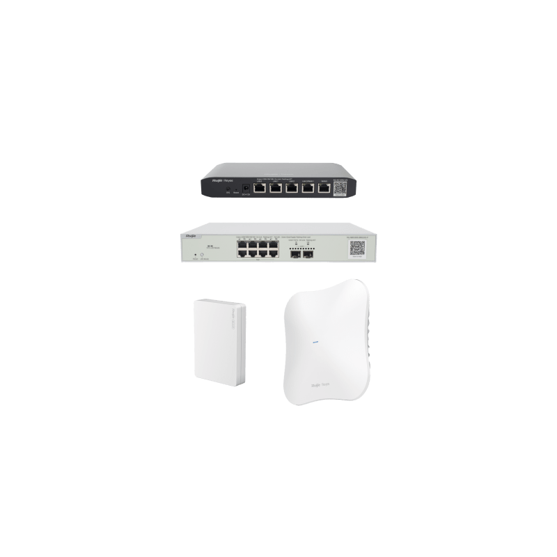 Kit Demo Redes WiFi 7 Ruijie Enterprise | Precio México - Envío Inmediato | LM Soluciones