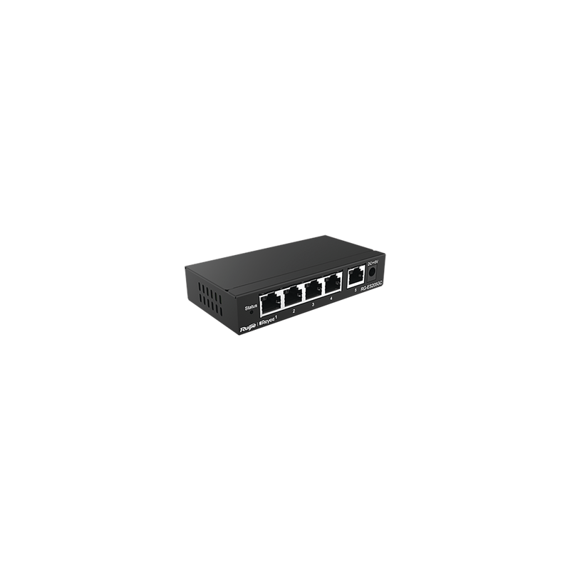 Switch Ruijie RG-ES205GC 5 Puertos Gigabit Administrable | Precio México - Envío Inmediato | LM Soluciones