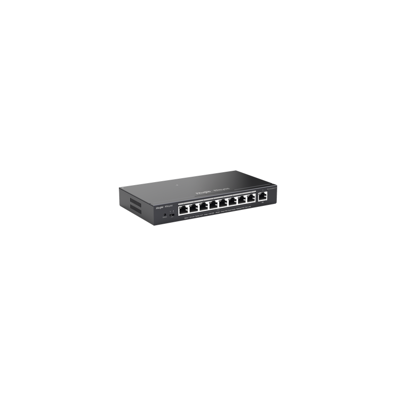 Switch Administrable Ruijie 8 Puertos PoE+ Gigabit 120W | Precio México - Envío Inmediato | LM Soluciones
