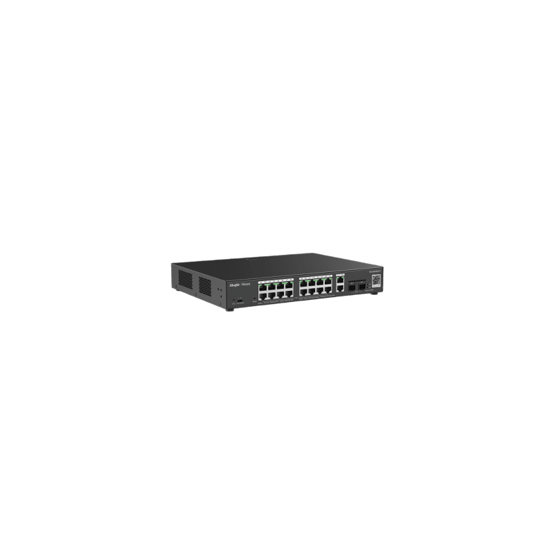 Switch L2 Administrable PoE 16+2 SFP RUIJIE 240W | Precio México - Envío Inmediato | LM Soluciones