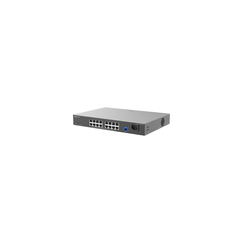 Switch Hibrido Ruijie PoE+ e-Lighten 16 Puertos | Precio México - Envío Inmediato | LM Soluciones
