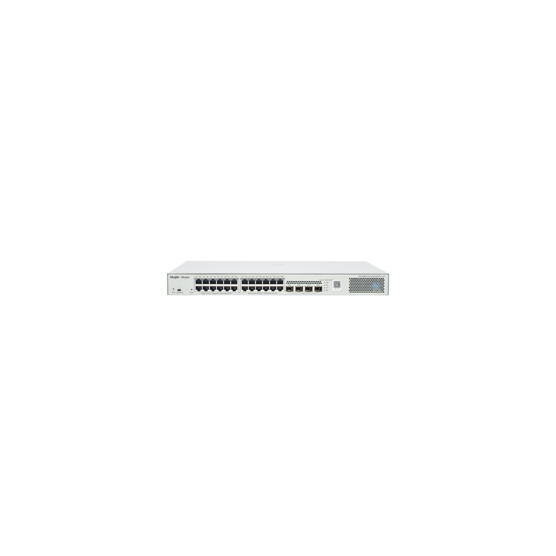 Switch Administrable L2 PoE+ 24 Puertos 1G RUIJIE | Precio México - Envío Inmediato | LM Soluciones