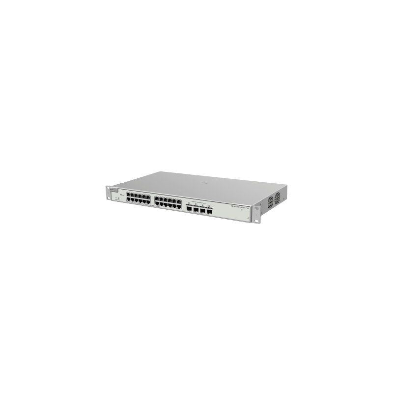 Switch Administrable PoE Capa 2+ Plus Ruijie, 24 puertos Gig