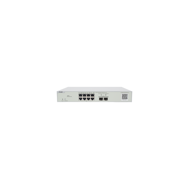 Switch Ruijie PoE+ 2.5G 8 Puertos Gestionable Cloud | Precio México - Envío Inmediato | LM Soluciones