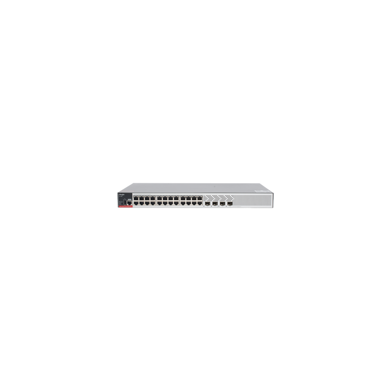 Switch PoE+ Empresarial RUIJIE 24 Puertos Gigabit 4 SFP 2.5G | Precio México - Envío Inmediato | LM Soluciones