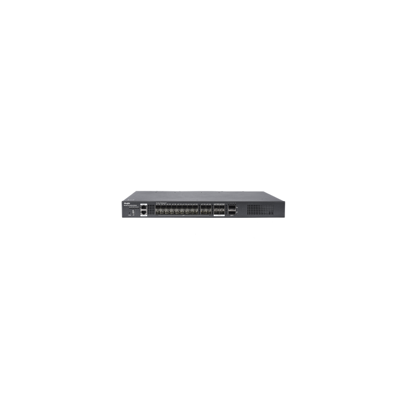 Switch Distribución Fibra 23 Tbps 20 SFP+ 25G/40G Ruijie | Precio México - Envío Inmediato | LM Soluciones