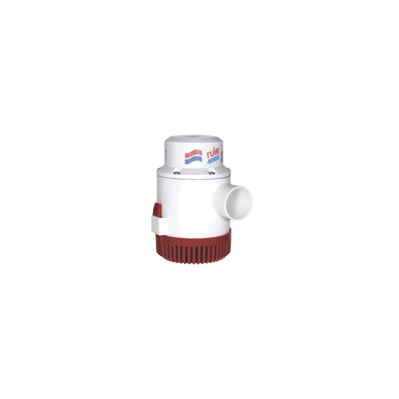 Bomba sumergible achique 12V 4000 GPH RULE | Precio México - Envío Inmediato | LM Soluciones