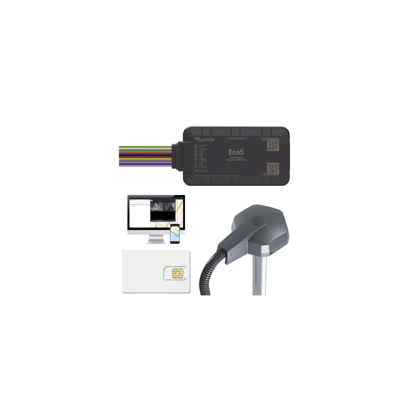 Kit Rastreo Vehicular con Sensor Combustible RUPTELA