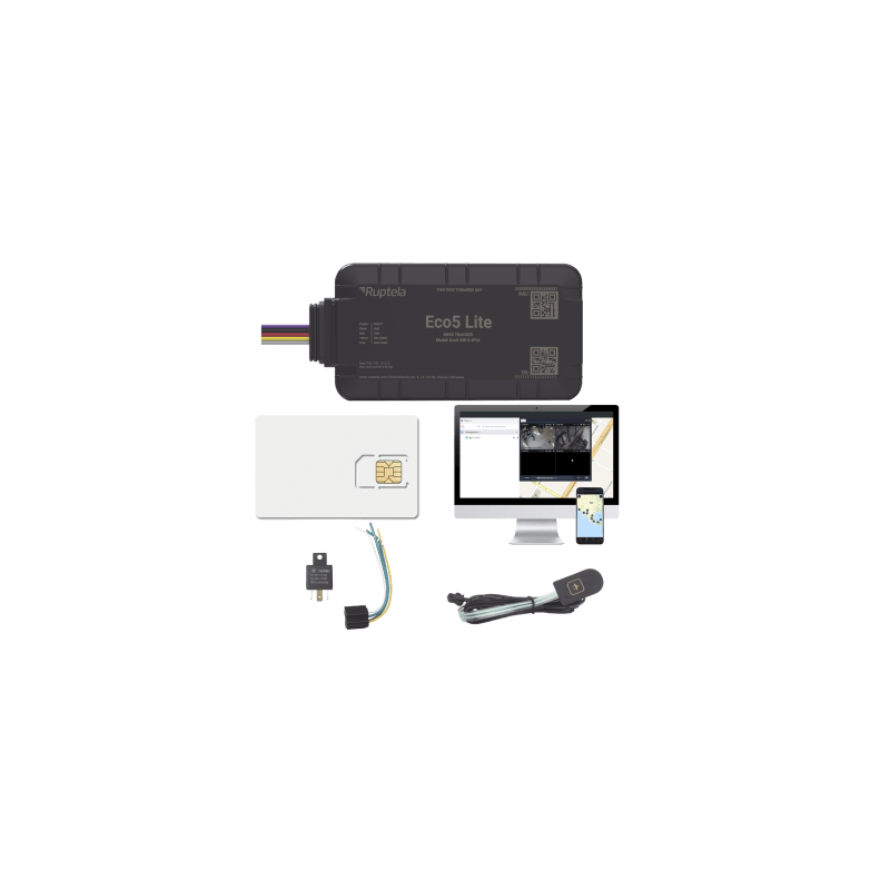 Rastreador Vehicular RUPTELA ECO5 Lite Kit LTE-M/GNSS