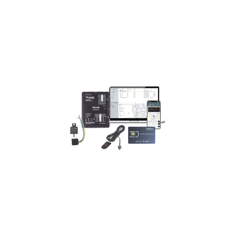 Kit Localizador 4G LTE CATM1 RUPTELA con SIM y servicio 1 añ
