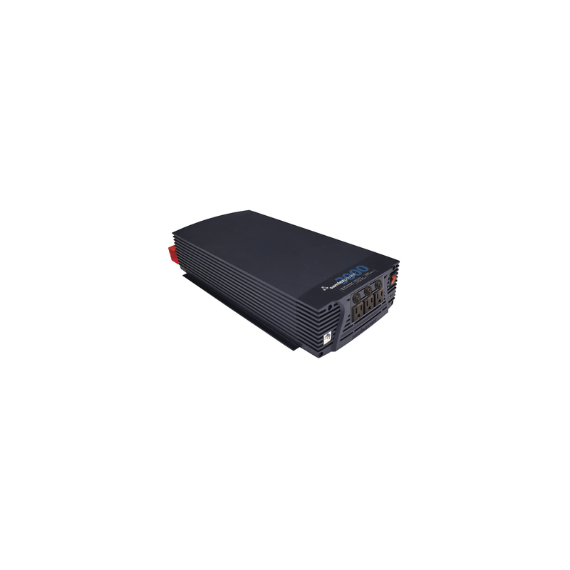 Inversor de Corriente de Onda Senoidal Pura 3000 W / 12 Vcc / Salida GFCI 120VCA 