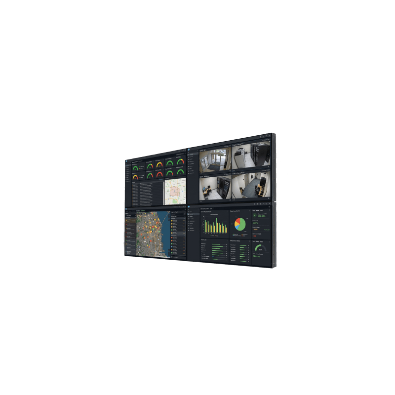 KIT de Video wall LCD 2x2 pantallas de 55 | Precio México - Envío Inmediato | LM Soluciones