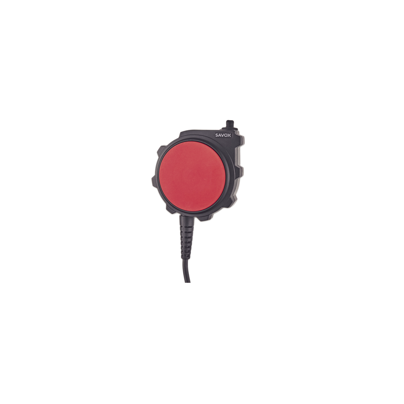 Unidad de Control PTT Savox C-C440 / Compatible con Radio de Dos Vías / Botón PTT Extra Grande / Soporte para Cascos Savox / IP66-IP67 / Botón de Emergencia Opcional