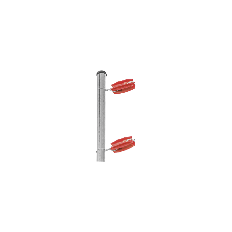 Aislador Rojo para Postes de Esquina SFIRE Anti UV | Precio México - Envío Inmediato | LM Soluciones